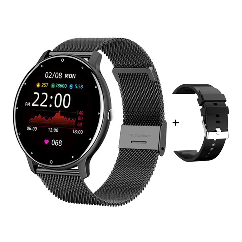 Women'S Smart Watches Real-Time Weather Forecast Activity Tracker Whatsapp Notification Reminder IP67 Waterproof Smartwatches