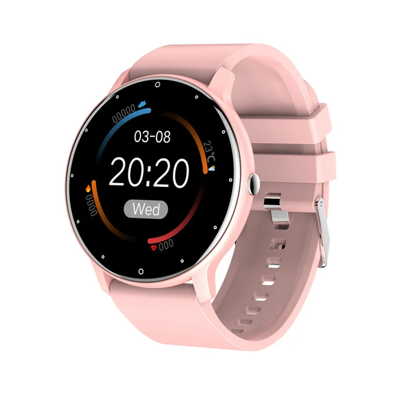 Women'S Smart Watches Real-Time Weather Forecast Activity Tracker Whatsapp Notification Reminder IP67 Waterproof Smartwatches