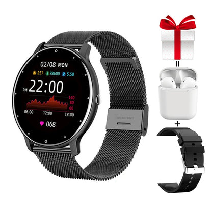 Women'S Smart Watches Real-Time Weather Forecast Activity Tracker Whatsapp Notification Reminder IP67 Waterproof Smartwatches