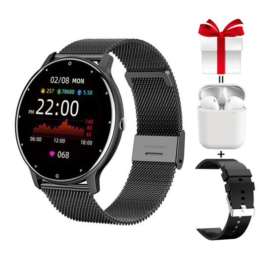 Women'S Smart Watches Real-Time Weather Forecast Activity Tracker Whatsapp Notification Reminder IP67 Waterproof Smartwatches