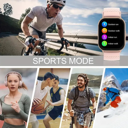 2025 Smart Watch for Men Women Digital Wrist Watches Bluetooth Call Smartwatches Fitness Bracelet Electronic Wristwatch Clock