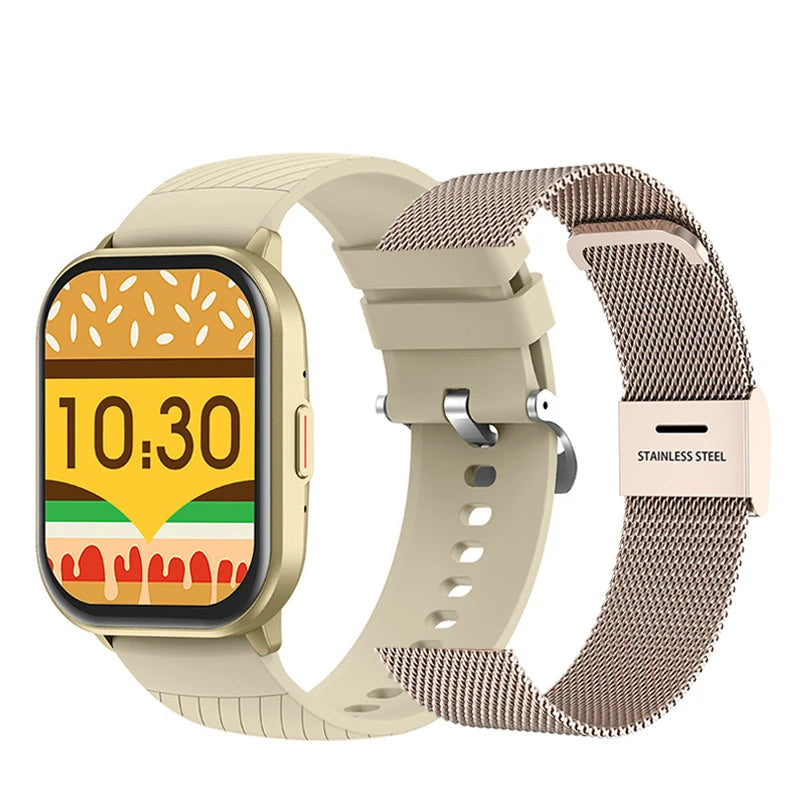 2025 Smart Watch for Men Women Digital Wrist Watches Bluetooth Call Smartwatches Fitness Bracelet Electronic Wristwatch Clock
